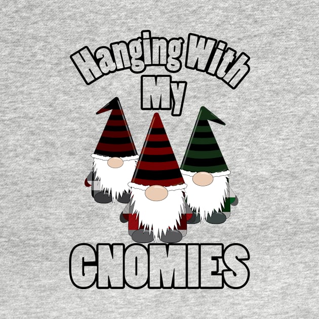 Hanging With My Gnomies Black by KevinWillms1